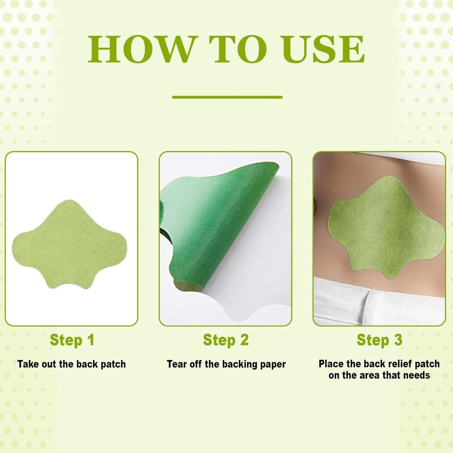 Knee Pain Relief Patches Self Heating Pads (Pack of 10, 20, 30)